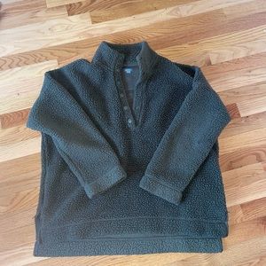 Aerie Cloud Sherpa Fleece- Green